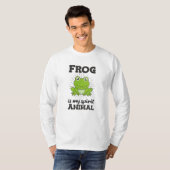 T-shirt Amateurs de grenouilles Animaux doux pour les gren (Devant entier)