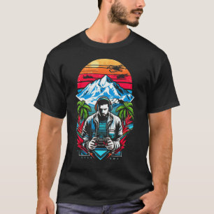 T-shirt Amateurs de jeu vidéo Cool Sports d'hiver drôle Re