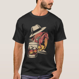 T-shirt Amateurs de journée de courses de chevaux