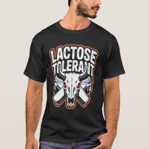 T-shirt Amateurs de lait tolérants au lactose