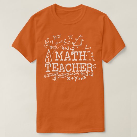 T-shirt Amateurs de maths (Design devant)