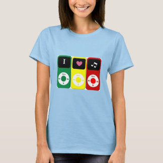 T-shirt Amateurs De Musique Ipod