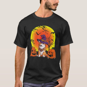 T-shirt Amateurs de petits animaux Corgi Chien Sorcière Ca
