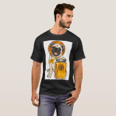 T-shirt Amateurs de Pug Chéri (Devant entier)