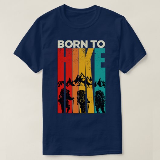 T-shirt Amateurs de randonnée (Design devant)