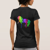 T-shirt Amateurs de régression et de chevaux (Dos)