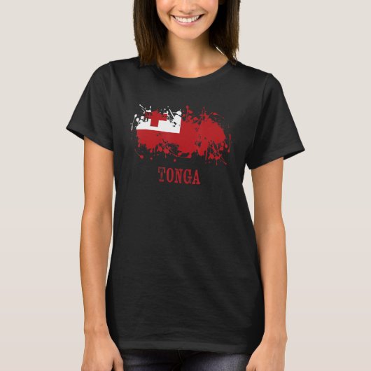 T-shirt Amateurs de Tonga et Tonga (Devant)