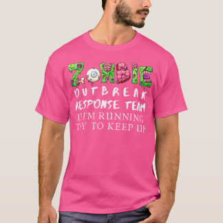 T-shirt Amateurs de zombies coureurs athlètes