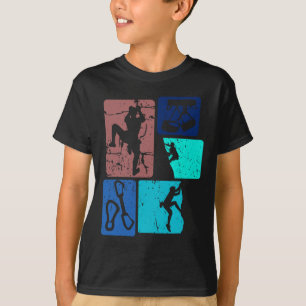 T-shirt Amateurs d'escalade de blocs drôles pour