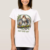 T-shirt Amateurs d'oiseaux cool aigle (Devant)