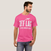 T-shirt Amateurs Jet Lag (Devant entier)