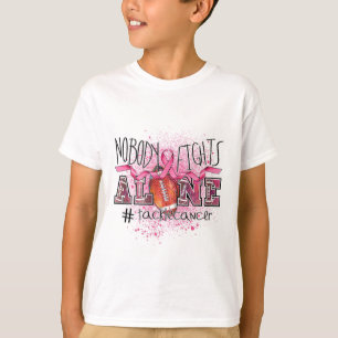 T-shirt Amateurs Personne ne combat seul contre le cancer