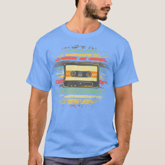 T-shirt Amateurs vintages de musique à bande Cassette