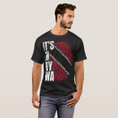 T-shirt Amazigh Dans Mon ADN Fier Berber Kabyle Drapeau Am (Devant entier)