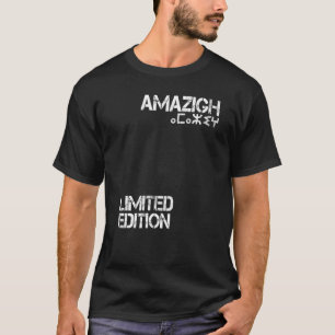 T-shirt Amazigh Kabyle Tifinagh Patriotic Vintage Graphism