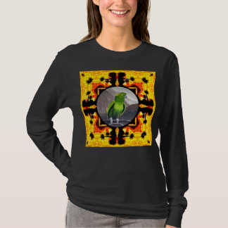 T-shirt Amazone à nuque jaune Fierté 