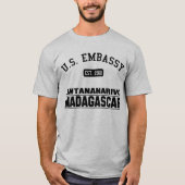 T-shirt Ambassade Antananarivo des USA (Devant)