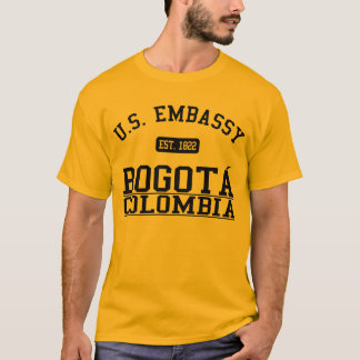 T-shirt Ambassade Bogota, Colombie