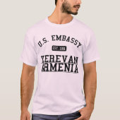 T-shirt Ambassade d'Erevan, Arménie (Devant)