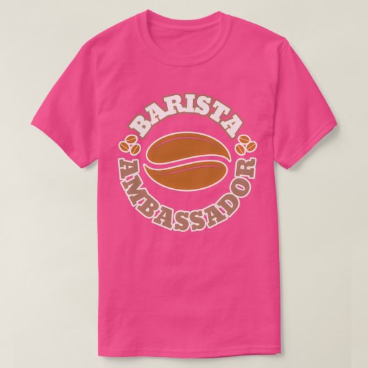 T-shirt Ambassadeur Barista 1 (Design devant)