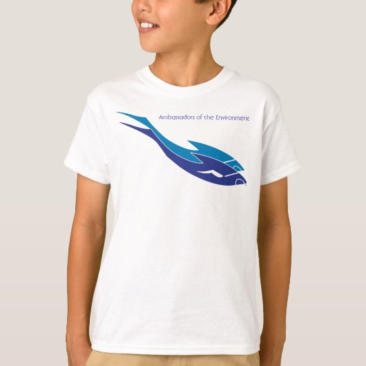 T-shirt Ambassadeurs des enfants d'environnement (Devant)