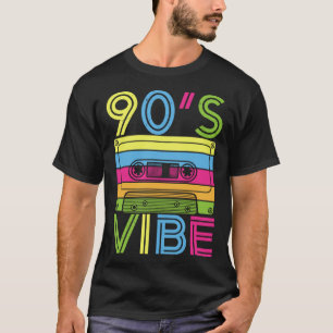 T-shirt Ambiance 90 Décennie 1990 Rétro Esthétique Costume