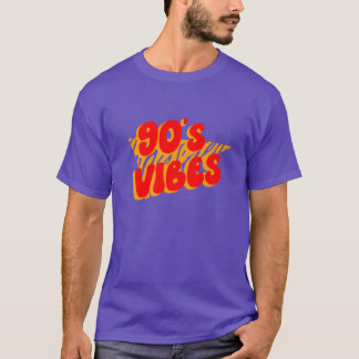 T-shirt Ambiance 90 Décennie Années 90 1990 Vintage Soirée
