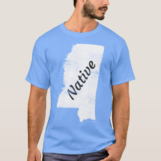 T-shirt Ambiance amérindienne du Mississippi en détresse