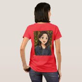 T-shirt Ambiance de décembre (Dos entier)