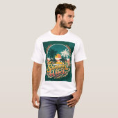 t-shirt ambiance estivale (Devant entier)