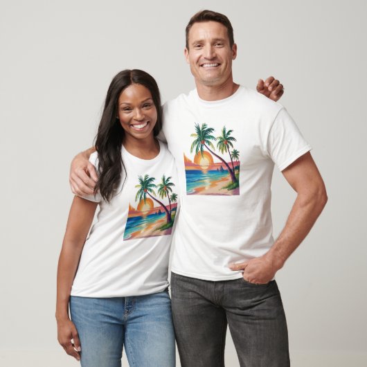 T-shirt Ambiance Estivale (Unisexe)