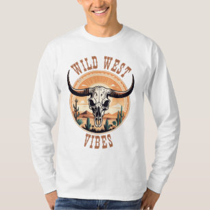 T-shirt Ambiance Far West Crâne de Vache