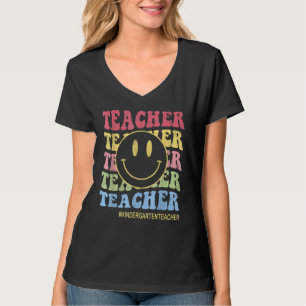 T-shirt Ambiance Maternelle Groovy Rétro Professeurs Dos