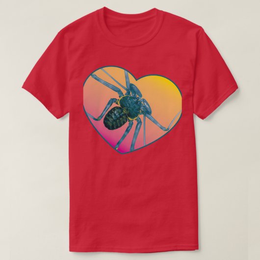 T-shirt Amblypygi aime Phrynus whitei (Design devant)