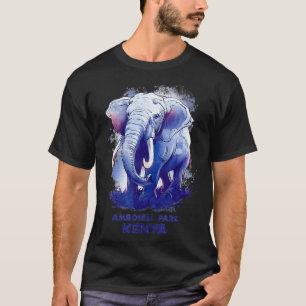 T-shirt Amboseli Park Kenya Safari National Park Game Rese
