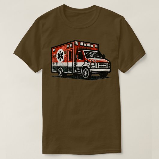 T-shirt Ambulance 4 (Design devant)