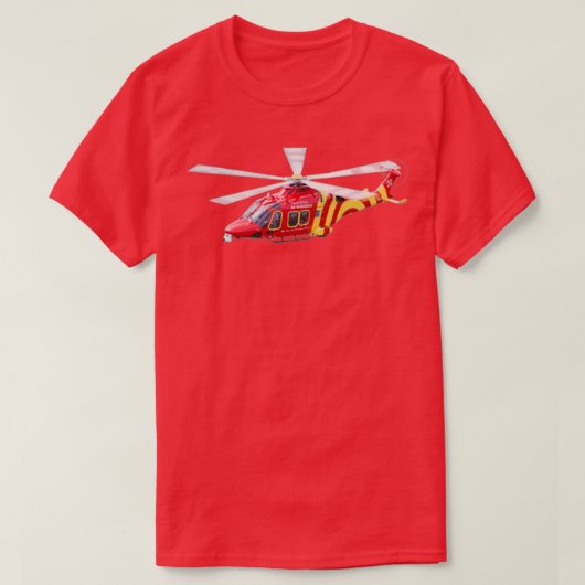 T-shirt Ambulance aérienne (Design devant)