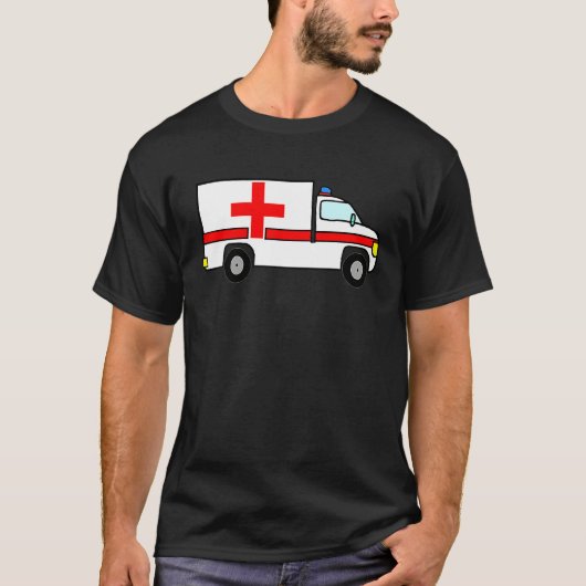 T-shirt Ambulance Driver Ambulance Life Saver Ambulance (Devant)