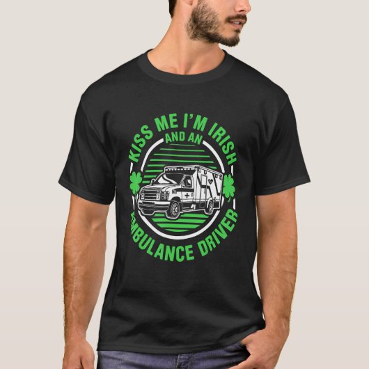 T-shirt Ambulance Driver Emergency Driver Patient Transpor (Devant)