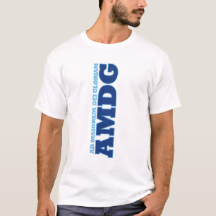 T-shirt AMDG - Ad Maiorem Dei Gloriam