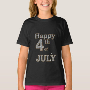 T-shirt Âme américaine : Vibes classiques du 4 juillet