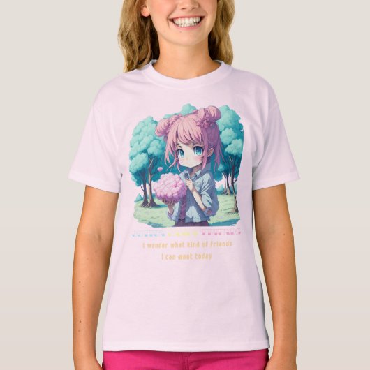 T-shirt Ame-chan :Cotton Candy Friends (Devant)