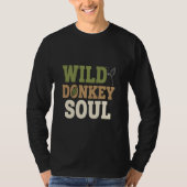 T-SHIRT ÂME D'ÂNE SAUVAGE (Devant)