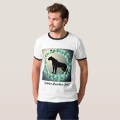 T-shirt Âme de panthère dorée (Devant entier)