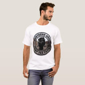 T-shirt âme du nord chrome et noir (Devant entier)