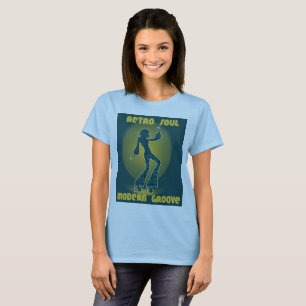T-shirt Âme Rétro Groove Moderne