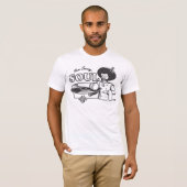 T-SHIRT ÂME SERVANTE MAINTENANT (Devant entier)