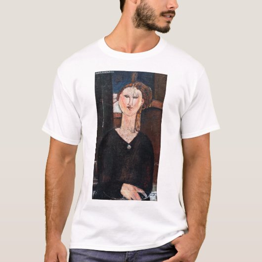 T-shirt Amedeo Modigliani - Antonia (Devant)