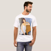 T-shirt Amedeo Modigliani - Jeanne Hebuterne (Devant entier)