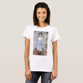 T-shirt Amedeo Modigliani - Petite fille en bleu (Devant entier)